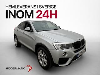 BMW X4  xDrive20d 190hk HiFi Navi P-Sensorer Halvskinn Drag