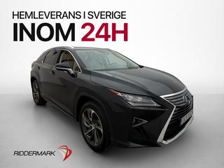 Lexus RX 450h AWD 313hk Executive M&L HUD Värmare Drag Läder