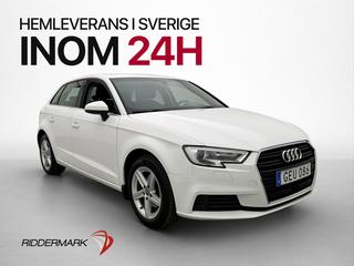 Audi A3 Sportback 1.5 TFSI 150hk Proline Adap-fart Sensorer