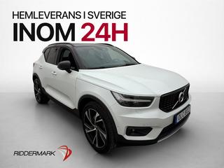Volvo XC40 D4 AWD 190hk R-Design Pano H/K  360° D-Värm Drag