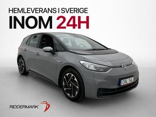 Volkswagen ID.3 Pro Performance 204hk Värm Sensorer CarPlay