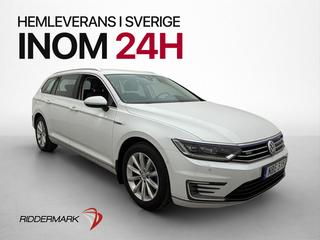 Volkswagen Passat GTE 218hk Värmare Dragkrok Kamera CarPlay