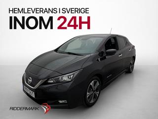 Nissan Leaf 40 kWh 150hk N-Connecta 360° Rattvärme Navi