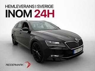 Škoda Superb L&K Pano Cockpit Värm Kamera Drag Canton CarPla