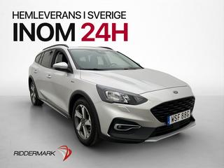 Ford Focus Kombi EcoBoost 125hk Active Kamera Navi CarPlay