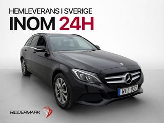 Mercedes-Benz C220 T d 170hk Värmare Dragkrok Sensorer Navi