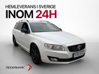 Volvo V70 D4 AWD 181hk Dynamic Edition Drag Skinn T-lucka