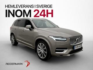 Volvo XC90 7-seater B5 AWD Inscription Värmare 360 Drag B&W