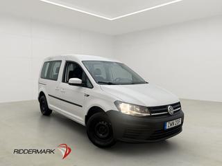 Volkswagen Caddy Life 2.0TDI Dragkrok PDC Farthållare Moms