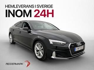Audi A5 Sportback TFSI Q 245hk Proline Cockpit Matrix Kamera