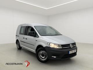 Volkswagen Caddy 2.0TDI Värmare PDC Dragkrok V-Inredd Moms