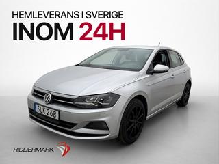 Volkswagen Polo 1.0 TSI 95hk P-Sensorer Bluetooth Två-Bruk