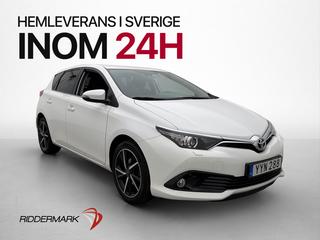 Toyota Auris 1.2 Turbo 116hk Intense Edition Kamera 0,57l/mi