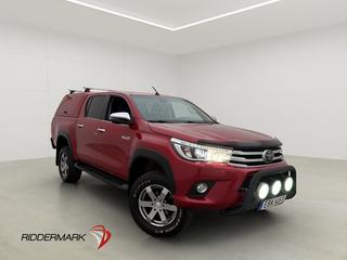 Toyota Hilux Premium 2.4 AWD Drag B-Kam Skinn Diff Kåpa Moms