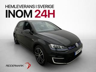 Volkswagen Golf GTE 204hk Två-Brukare Kamera Navi Skinn Drag