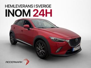 Mazda CX-3 2.0 120hk Optimum BOSE HUD Kamera Skinn Rattvärm