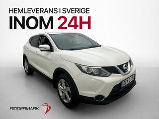 Nissan Qashqai 1.2 DIG-T N-Connecta Dragkrok 360° Navi