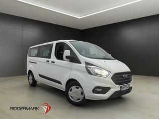 Ford Transit Custom Kombi Lång 9-Sit Värm B-Kam CARPLAY Moms