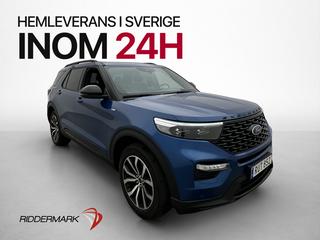 Ford Explorer Hybrid 457hk AWD ST 7-Sits Pano 360° B&O Skinn