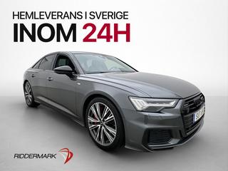 Audi A6 Sedan 55 TFSI e Q 367hk S Line Pano HD-Matrix Kamera