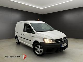 Volkswagen Caddy 1.6TDI Fjärr-Värmare Dragkrok Bluetooth