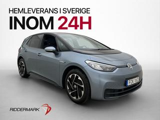 Volkswagen ID.3 Pro Performance Värmare CarPlay Sensorer