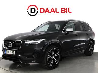 Volvo XC90 D5 AWD 235HK R-DESIGN 7-SITS B&W® DRAG 360° LUFTFJÄD – DAAL Bil