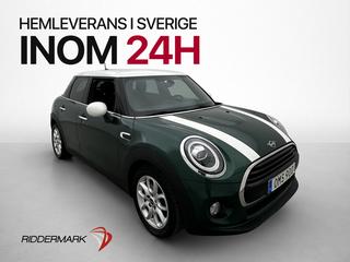 MINI Cooper 5-dörrar 136hk Pepper Sensorer Farthållare