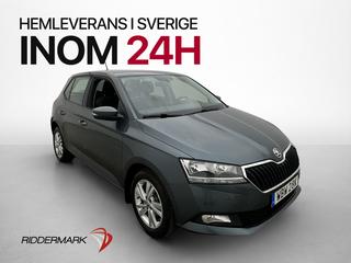 Škoda Fabia 1.0 TSI Style CarPlay Sensorer 0.45l/mil Få bruk