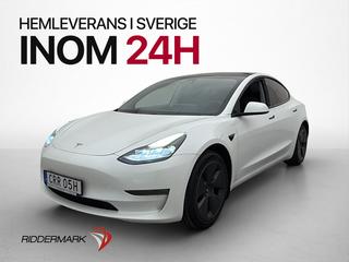 Tesla Model 3 Long Range AWD Värmare Moms AP Kamera Skinn