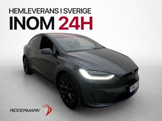 Tesla Model X Plaid 1020hk Luft 6-Sits Yoke Dragkrok MOMS