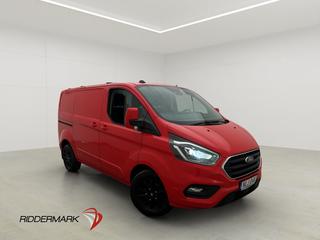 Ford Transit Custom 170hk Ny-Kamrem Värm 2xDörr CARPLAY Moms