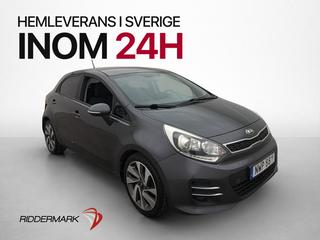 Kia Rio 1.2 CVVT GLS 84hk Kamera Navi Rattvärme En-Brukare