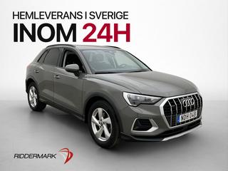 Audi Q3 40 TFSI 190hk Quattro Cockpit CarPlay Värmare Drag