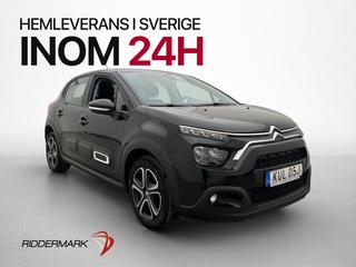 Citroën C3 1.2 PureTech CarPlay Navi P-Sensorer Farthållare