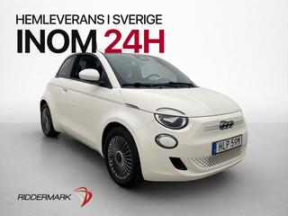 Fiat 500E 42 kWh 118hk Navi Bluetooth Farthållare
