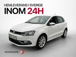 Volkswagen Polo 1.2 TSI P-Sensorer M/K-Värmare Farthållare