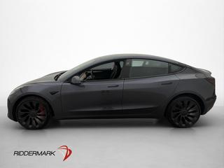 Tesla Model 3 Performance Autopilot Värmepump Svensksåld