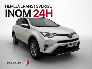 Toyota RAV4 Hybrid AWD 197hk 360° Skinn Drag Navi