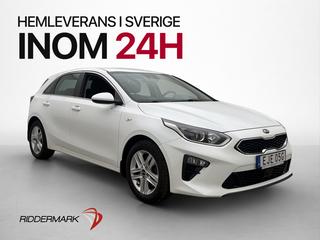 Kia Ceed 120hk Carplay, Kamera, Rattvärme, En ägare