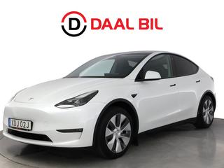 Tesla Model Y LONG RANGE AWD 77 kWh 514HK AUTOPILOT DRAG B-KAM PANO – DAAL Bil