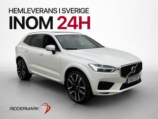 Volvo XC60 D4 AWD R-Design Pano HUD H/K Läder Luft Värm Drag