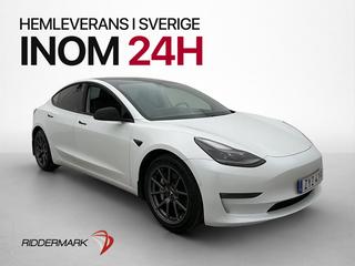 Tesla Model 3 Long Range AWD Drag Svensksåld Panorama