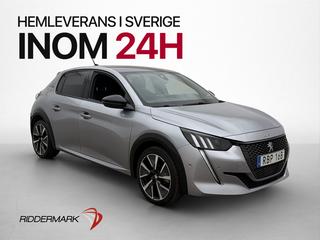 Peugeot E-208 136hk GT Kamera CarPlay Navi Halvskinn