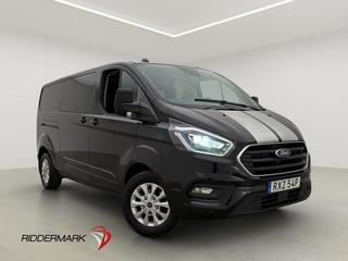 Ford Transit Custom CrewVan L2 170hk Ny-Kamrem Värmare Drag