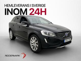 Volvo XC60 D5 AWD 230hk H/K Polestar D-Värm Skinn Drag Navi