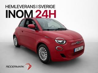 Fiat 500 e 42 kWh Kamera Farthållare Bluetooth