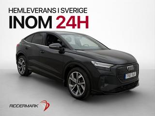 Audi Q4 E-tron 40 Sportback Drag Kamera CarPlay Värmepump