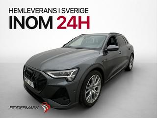 Audi e-tron 55 Q S-Line Panorama Luftfjä 360° B&O Drag MOMS