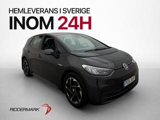 Volkswagen ID.3 Pro Performance Sensorer Värmepump CarPlay